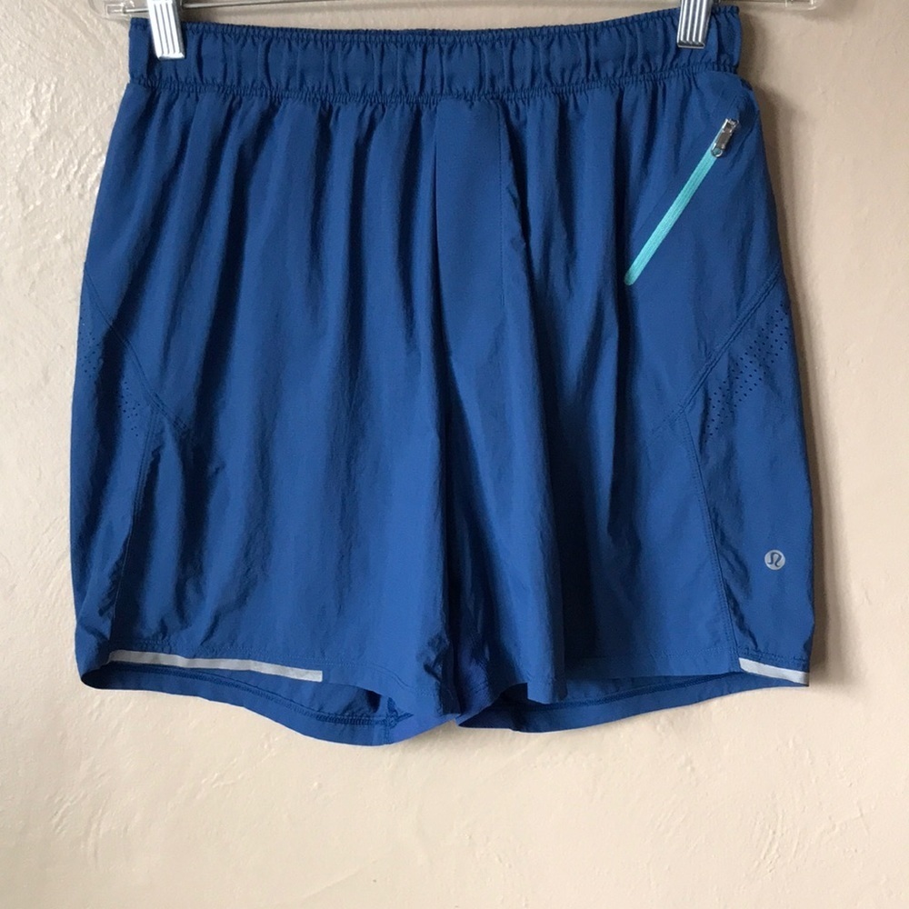 Lululemon Surge Blue Shorts Size Medium